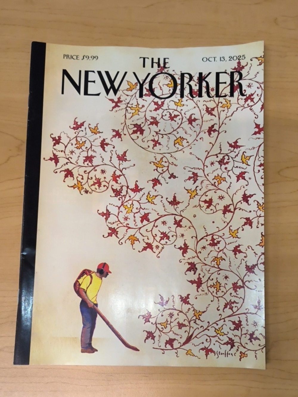 The New Yorker Magazine Brian Stauffer’s “Winds of Change”:Oct 13, 2025